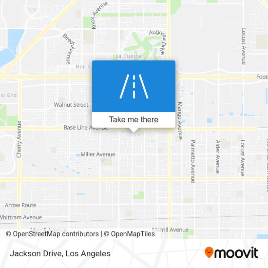 Mapa de Jackson Drive
