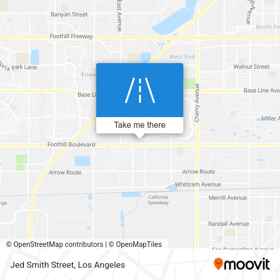 Jed Smith Street map