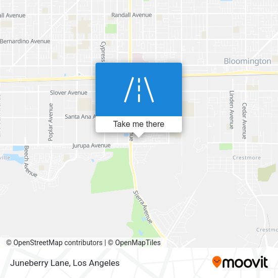 Mapa de Juneberry Lane