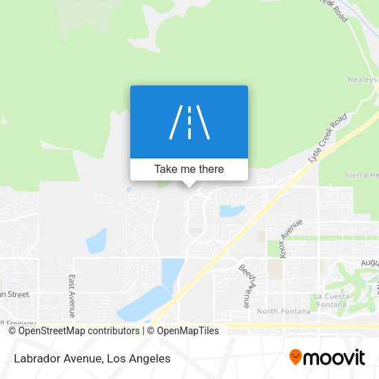 Mapa de Labrador Avenue
