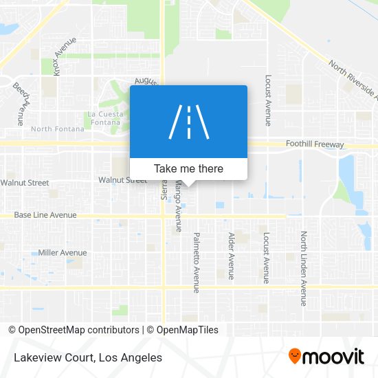 Lakeview Court map