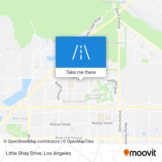 Mapa de Little Shay Drive