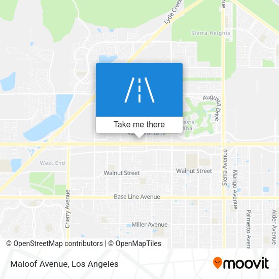 Mapa de Maloof Avenue