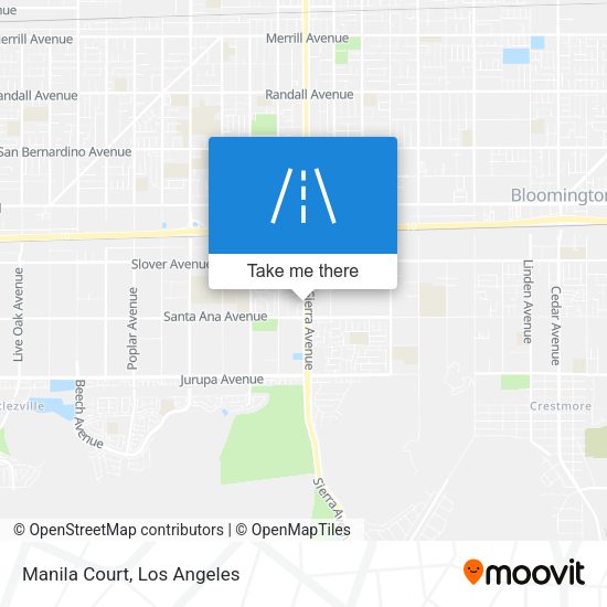 Mapa de Manila Court