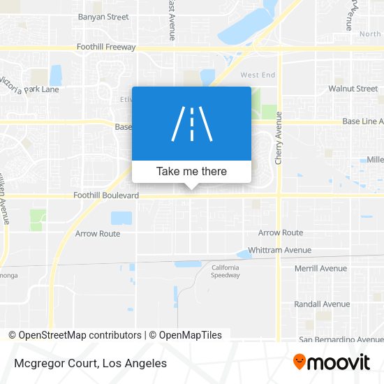 Mapa de Mcgregor Court