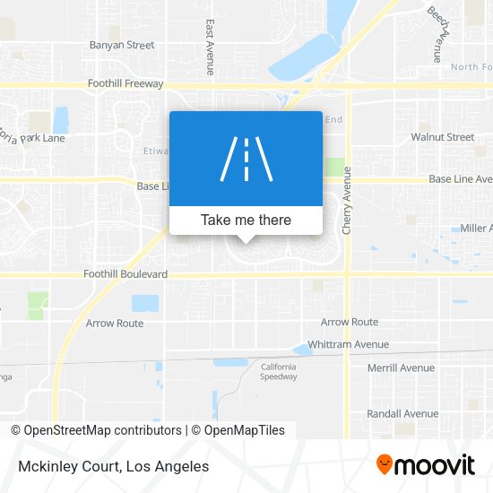 Mapa de Mckinley Court