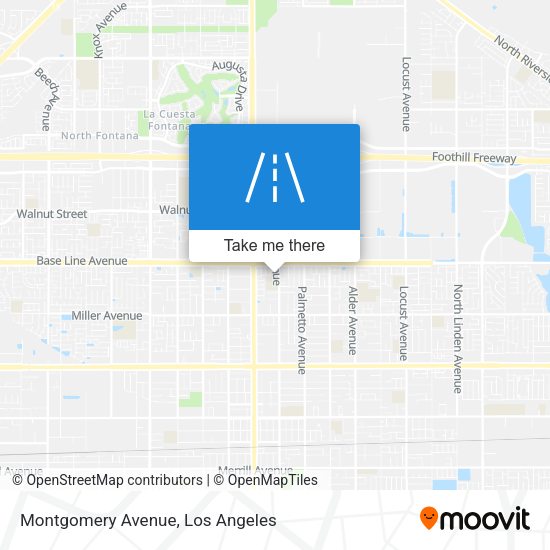 Montgomery Avenue map