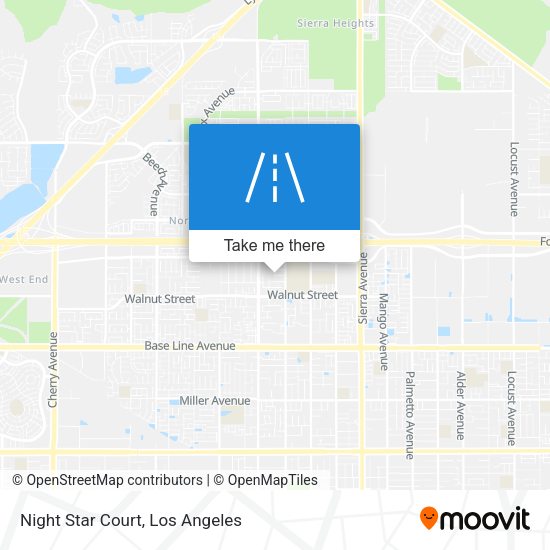 Night Star Court map