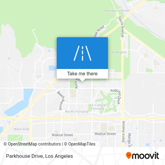 Mapa de Parkhouse Drive