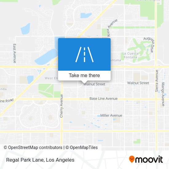 Mapa de Regal Park Lane