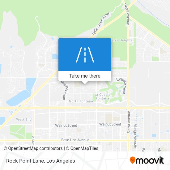 Mapa de Rock Point Lane