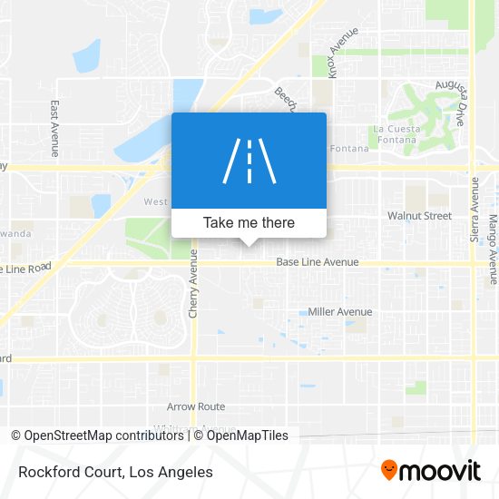 Mapa de Rockford Court