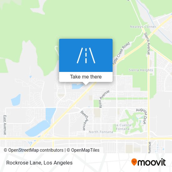 Mapa de Rockrose Lane