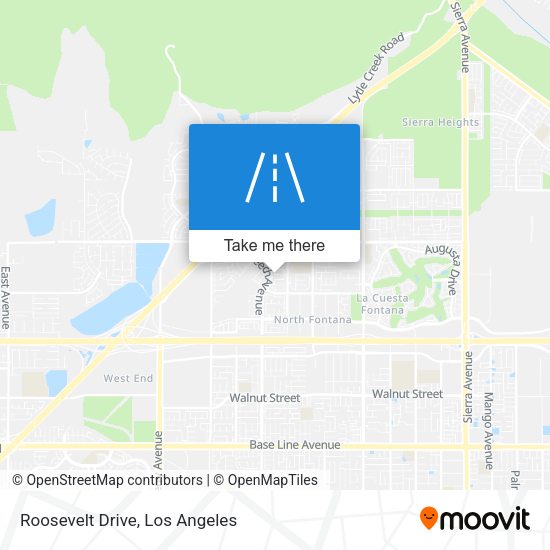 Roosevelt Drive map