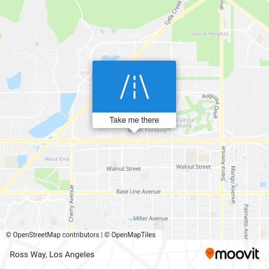 Mapa de Ross Way