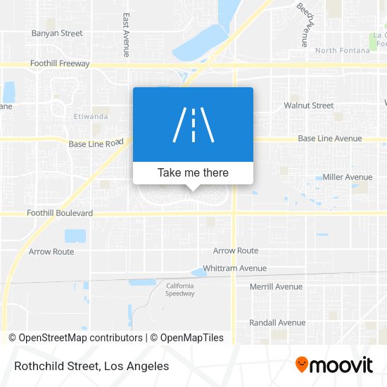 Mapa de Rothchild Street