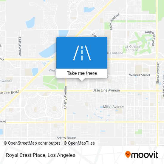 Mapa de Royal Crest Place