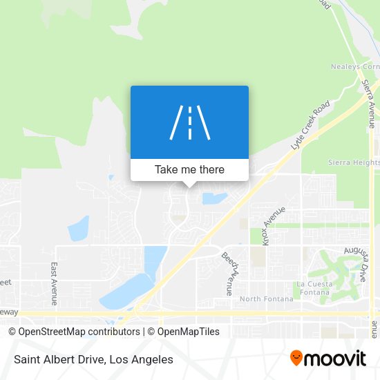 Mapa de Saint Albert Drive