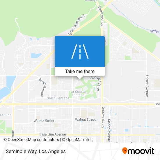 Mapa de Seminole Way