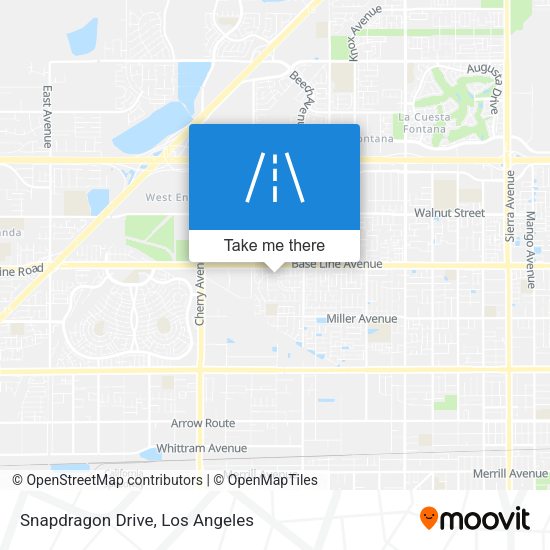 Mapa de Snapdragon Drive