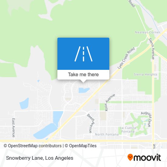 Mapa de Snowberry Lane