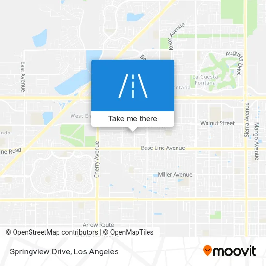 Springview Drive map