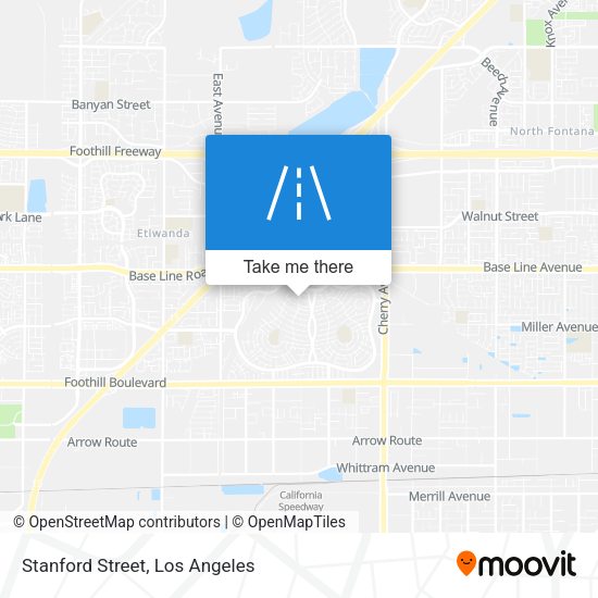 Mapa de Stanford Street