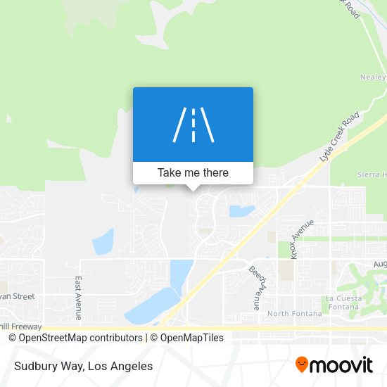 Mapa de Sudbury Way
