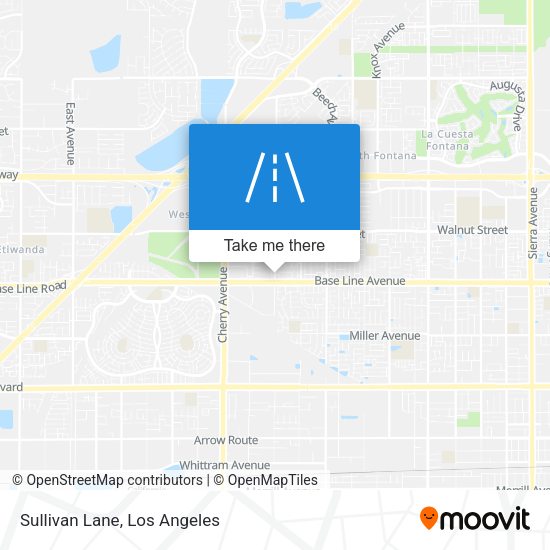 Mapa de Sullivan Lane