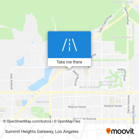 Summit Heights Gateway map