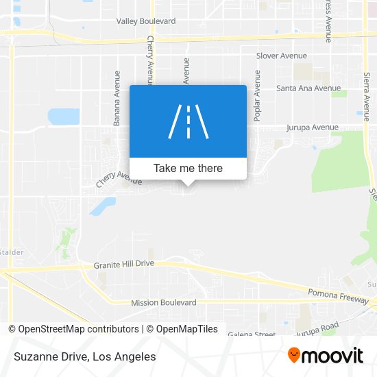 Mapa de Suzanne Drive