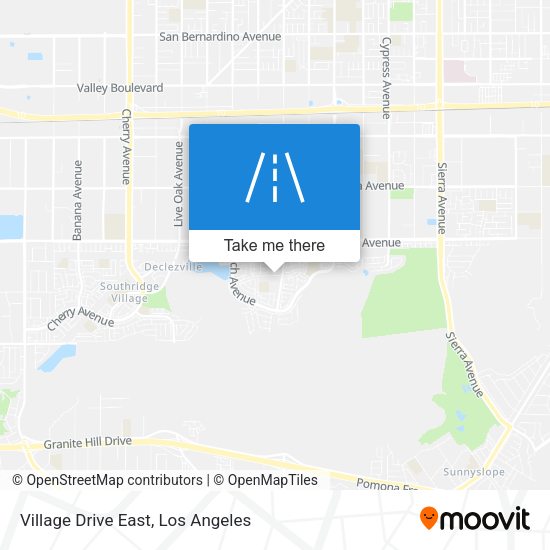 Mapa de Village Drive East