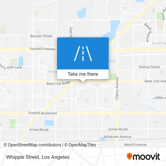Mapa de Whipple Street