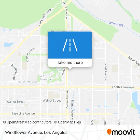Mapa de Windflower Avenue