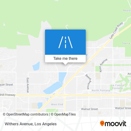 Mapa de Withers Avenue