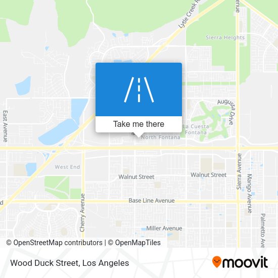 Mapa de Wood Duck Street