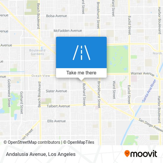 Mapa de Andalusia Avenue