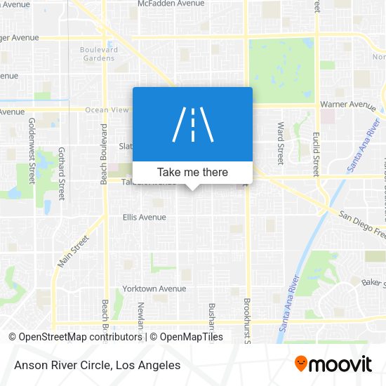 Mapa de Anson River Circle