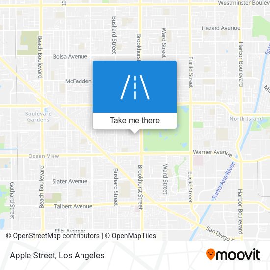 Apple Street map