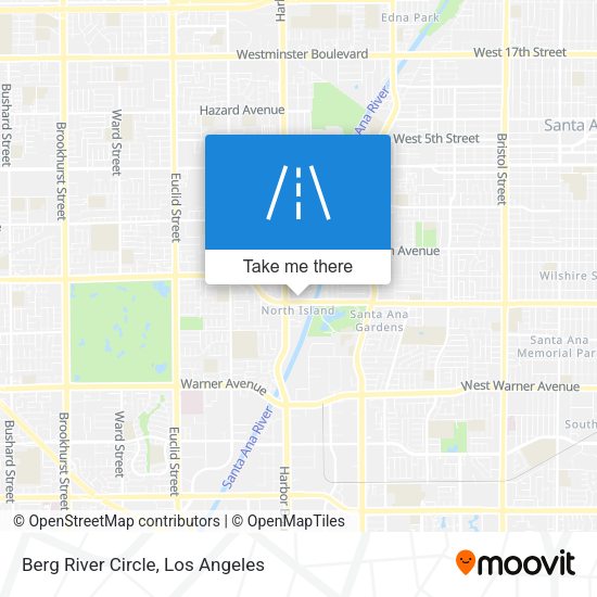 Mapa de Berg River Circle