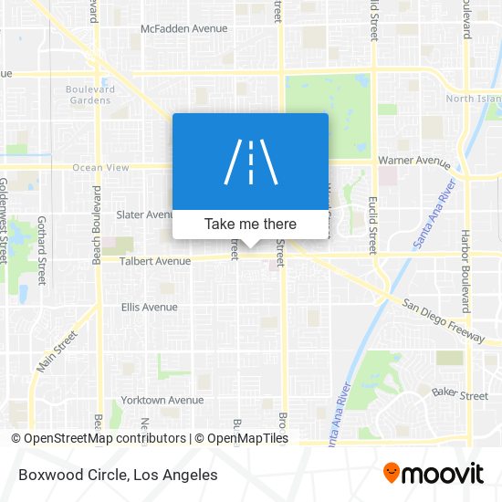 Boxwood Circle map