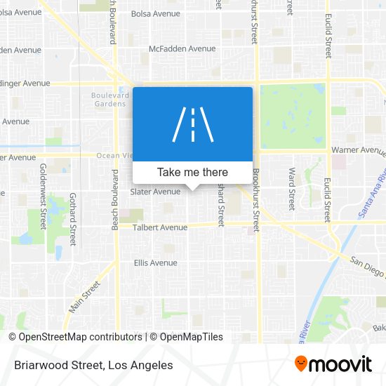 Mapa de Briarwood Street