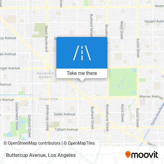 Buttercup Avenue map