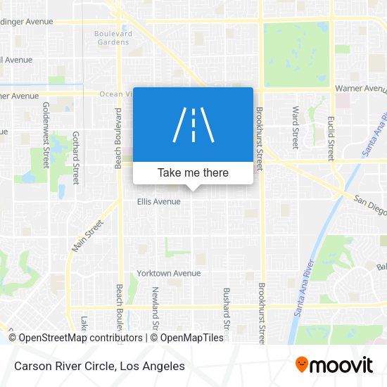 Carson River Circle map