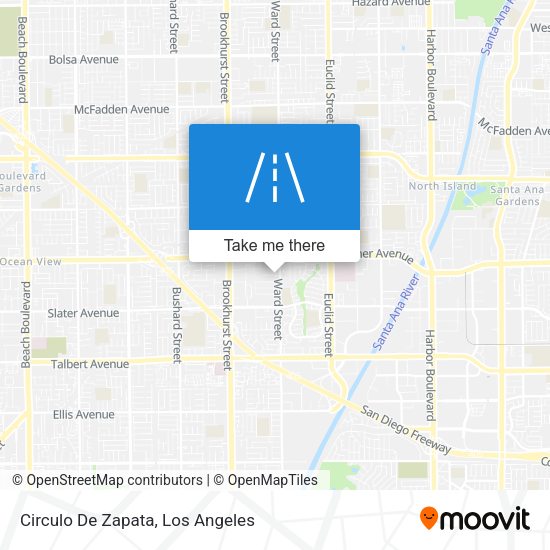 Circulo De Zapata map