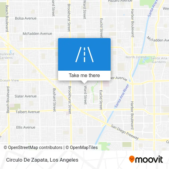 Mapa de Circulo De Zapata