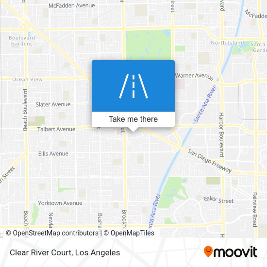 Mapa de Clear River Court