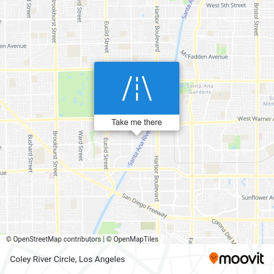 Mapa de Coley River Circle