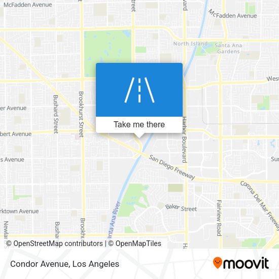 Mapa de Condor Avenue
