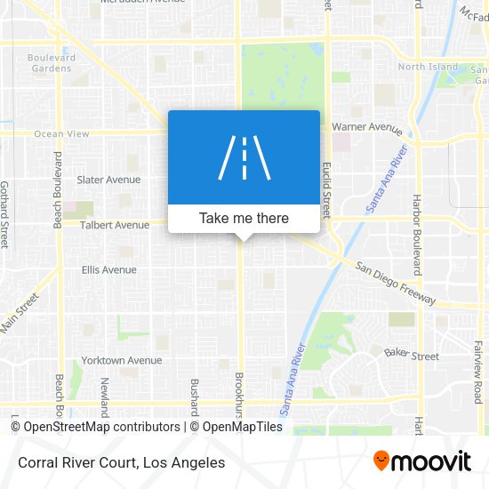 Corral River Court map